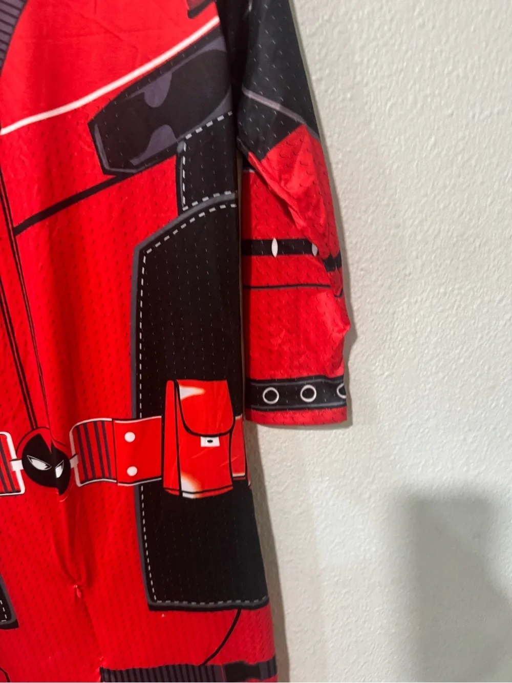 Deadpool Kids Halloween Costume Superhero Jumpsuit size 11Y